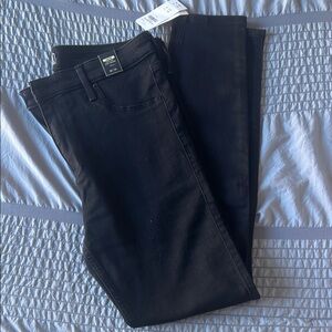 Abercrombie High Rise Black Skinny Jeans